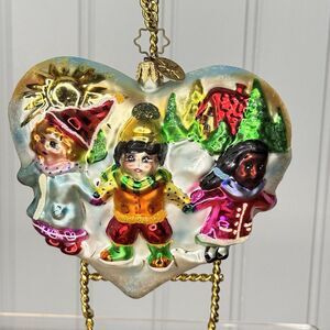 Christopher Radko Celebrate Adoption 2001 Ornament Dave Thomas Foundation Heart